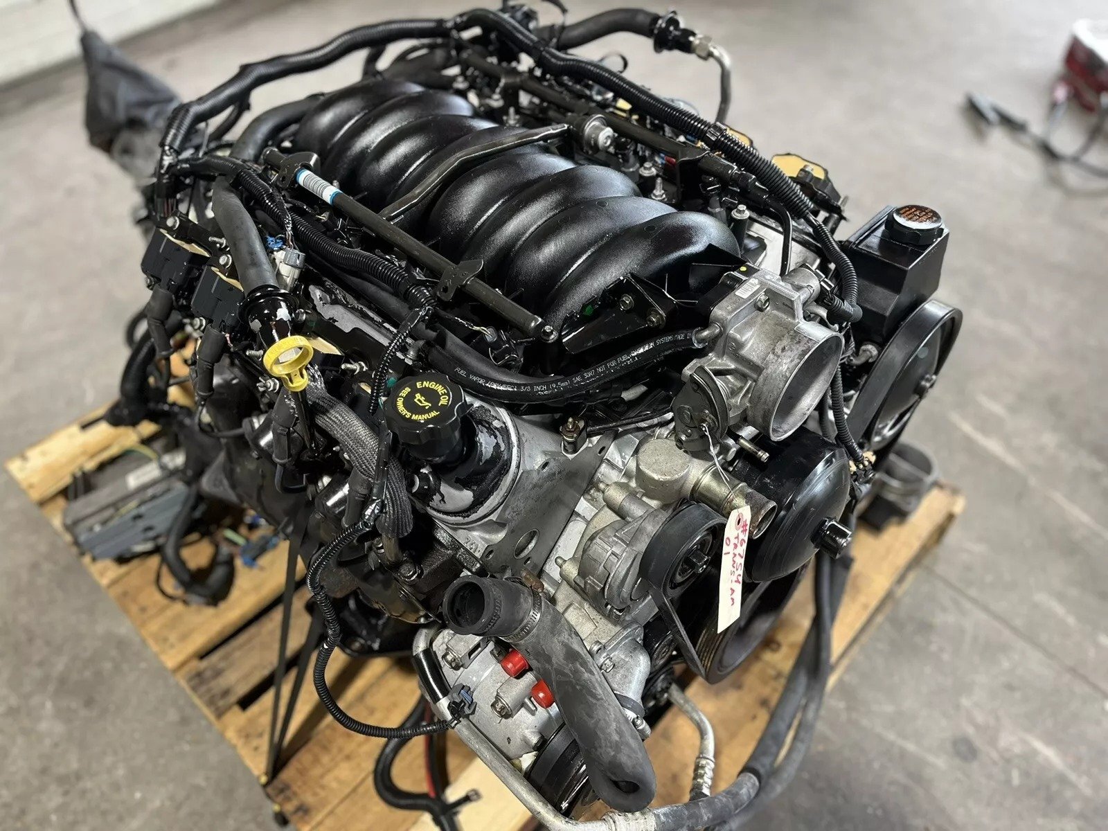 2001 Pontiac Trans Am – Fresh Rebuild 5.7L LS1 Engine & T-56 6-Speed Manual Transmission Pullout - Image 5