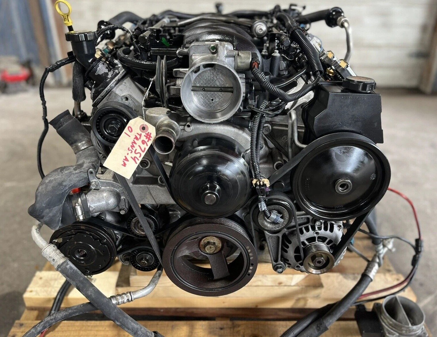 2001 Pontiac Trans Am – Fresh Rebuild 5.7L LS1 Engine & T-56 6-Speed Manual Transmission Pullout