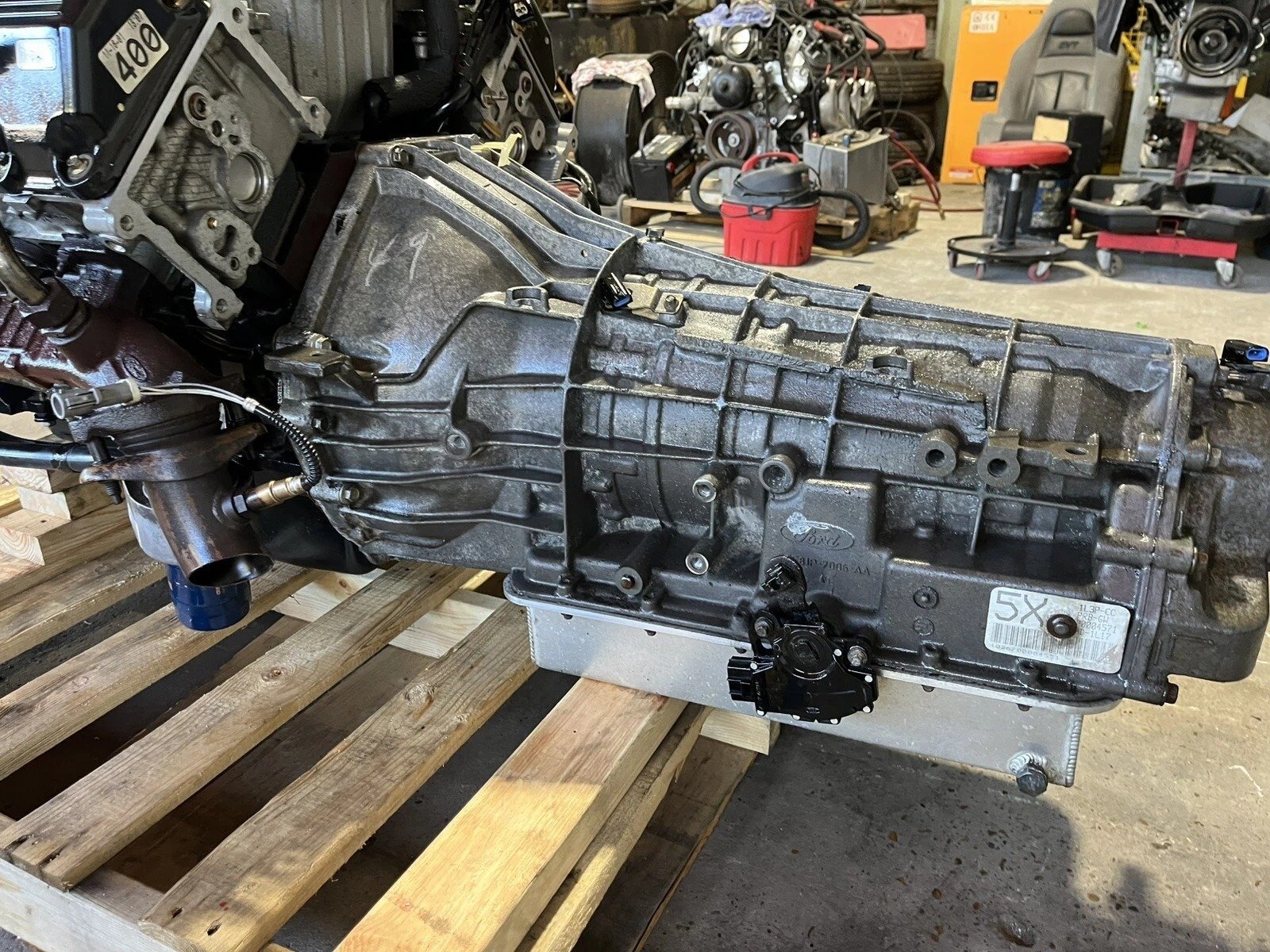 02 FORD F150 5.4L SUPERCHARGED ENGINE TRANSMISSION PULLOUT SVT LIGHTNING HARLEY - Image 2